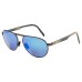  Swinging Bridges Brushed Dark Gunmetal 100% UV Polarized Unisex Sunglasses, H787-02C