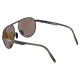  Swinging Bridges Brushed Dark Gunmetal Polarized 100% UV Unisex Sunglasses, H787-02C