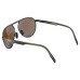  Swinging Bridges Brushed Dark Gunmetal 100% UV Polarized Unisex Sunglasses, H787-02C