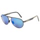  Swinging Bridges Brushed Dark Gunmetal Polarized 100% UV Unisex Sunglasses, H787-02C