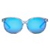  Water Lily Aquamarine Blue Hawaii 100% UV Polarized Unisex Sunglasses, B796-55B