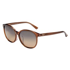 Maui Jim Water Lily Caramel with Pale Pink Bronze Polarized 100% UV Women’s Sunglasses, HS796-18C