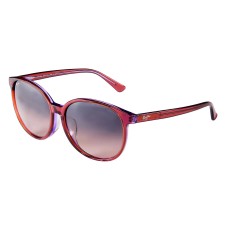 Maui Jim Water Lily Pink with Lilac Interior 100% UV Polarized Unisex Sunglasses, RS796-09B