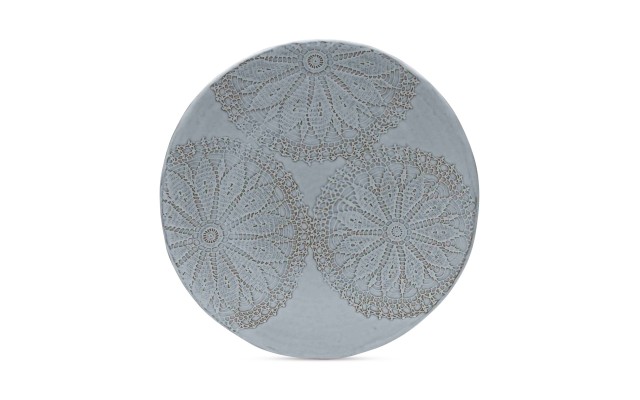  Daniela White Round Platter