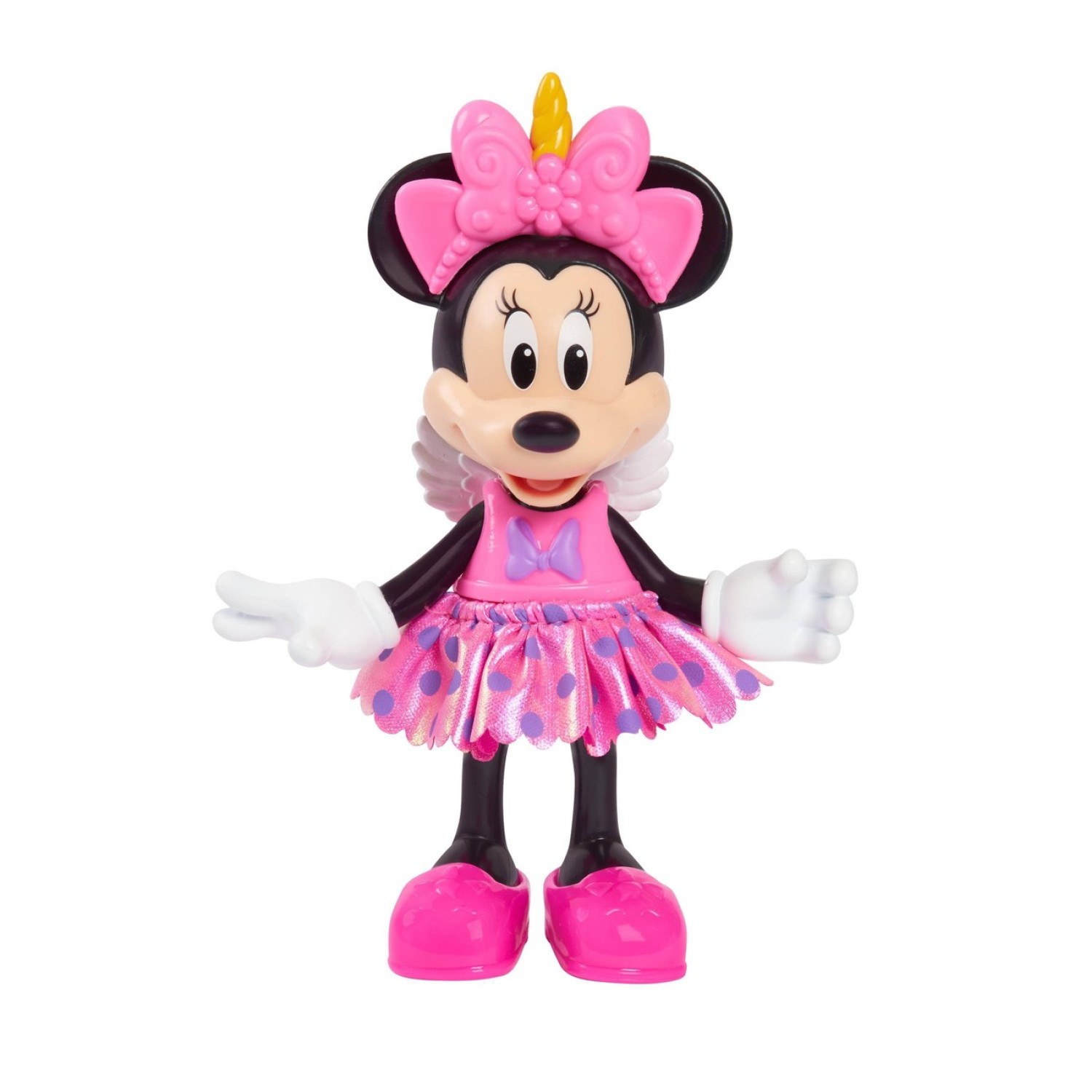 Minnie Mouse Fabulouse Fashion Doll Unicorn Fantasy 6 inch, Multicolor