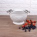  3-pc Easy to Clean Colander Set, White