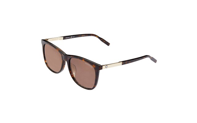  Havana Gold Brown 100% UV Men’s Sunglasses, MB0017SA