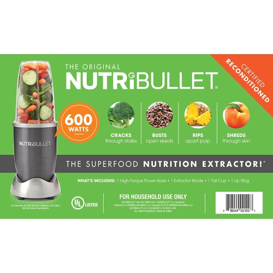  600W Superfood Nutrition Extractor Personal Blender (Used)