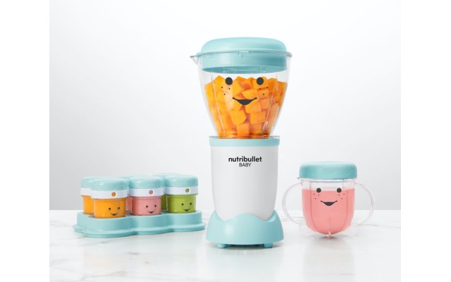  Baby Easy Storage Complete Baby Food-Making System, Blue (Used)