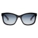  Drop In Polished Black Polarized 100% UV Women’s Sunglasses, Black