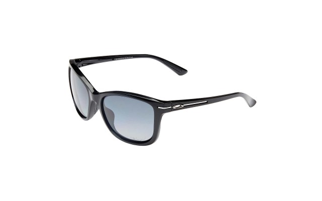  Drop In Polished Black Polarized 100% UV Women’s Sunglasses, Black