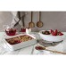 Over & Back “Just for Cooks” 4-piece Multi-functional Oven to Table Set, White