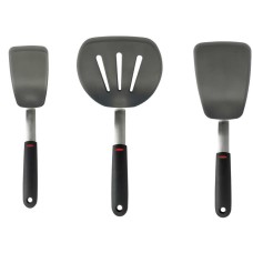 OXO Softworks 3-piece Non-Slip Handle Silicone Turner Set