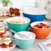  Melamine 4-piece BPA-Free Mixing Bowl Set with Lids