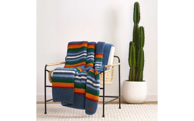  Sherpa Fleece Ultra Soft and Cozy Throw, Blue