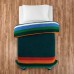  Sherpa Ultra Soft and Cozy Fleece Blanket, Green, King