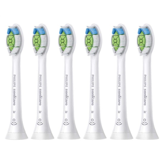  DiamondClean Replacement Toothbrush Heads, 6-pk Plaque Control Medium Or Soft, White