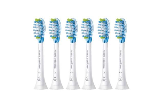  Premium Plaque Control with BrushSync, Replacement Toothbrush Heads, 6-count, White