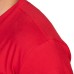 Polo  100% Cotton Men’s Classic Roomy Fit Crewneck Tee, Red, Large