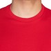 Polo  100% Cotton Men’s Classic Roomy Fit Crewneck Tee, Red, Large