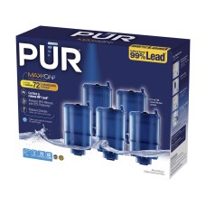 PUR MineralClear Design Faucet Mount Replacement Filter 5-Pack