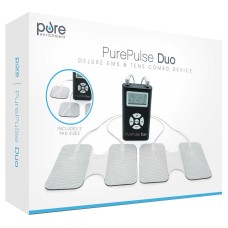 Pure Enrichment Medical-Grade Construction PurePulse DUO TENS/EMS Bundle