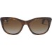 Light Havana Polarized 100% UV Women’s Sunglasses, RB4216