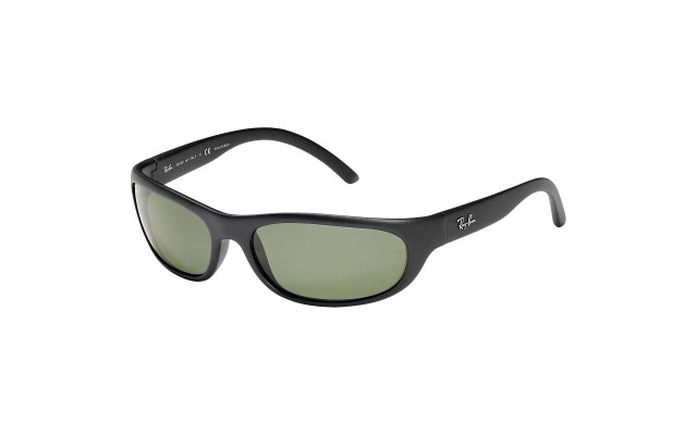  Matte Black Polarized 100% UV Men’s Sunglasses, RB4033