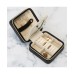  Mini Zippered Travel Jewelry Organizer Box