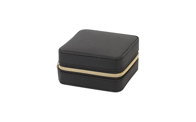  Mini Zippered Travel Jewelry Organizer Box