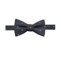 Ryan Seacrest Distinction Mens Umbria Dot Pre-Tied Bow Tie