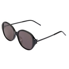 Saint Laurent Black 100% UV Women’s Sunglasses, SLM48SBK