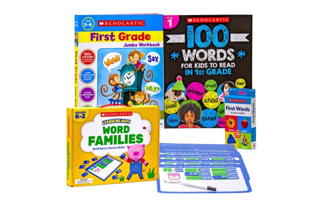 Scholastic Jumbo Workbook Grade 1 Bundle