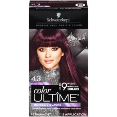 Schwarzkopf® Color Ultime® Metallic Blacks Violet Permanent Haircolor Kit