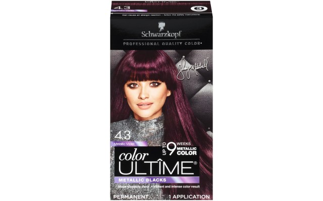 ® Color Ultime® Metallic Blacks Violet Permanent Haircolor Kit