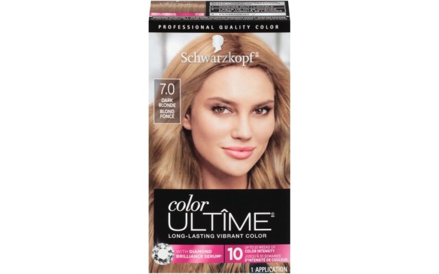  Color Ultime Permanent Hair Color Cream, 7.0 Dark Blonde
