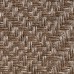 Seagrass Hand-Woven Chaise Lounge with Wheels, 2-pack, Brown