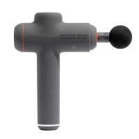 Sharper Image Power 6 Different Speed Percussion Deep Tissue Massager, 1014747 Gray