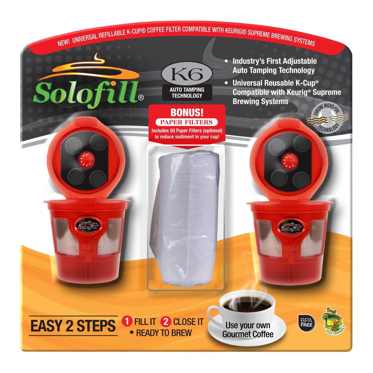 Solofill K6 Universal Refillable 