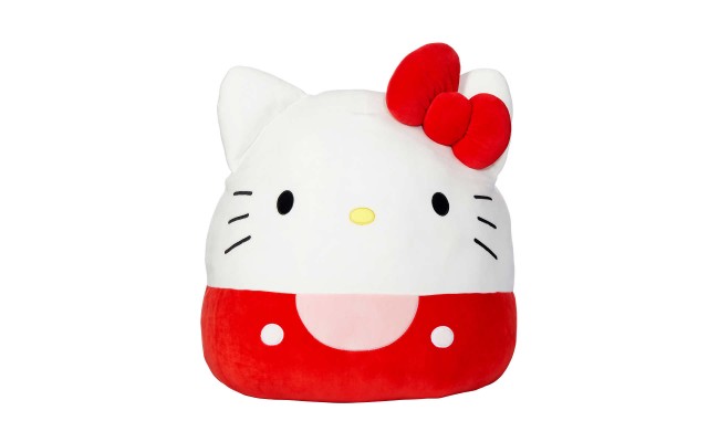  Ultra-Soft Spandex and Polyester Fill 20″ Hello Kitty Red Bow