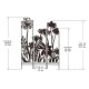  3-panel 100% Steel Construction Garden Mural Stakes, GN19190