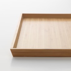 The Season Essentials Bamboo Small Tray, Daily Use Tray, 8×11 inch