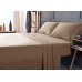 the Season Essentials Wrinkle Free Sheet Sets with Deep Pockets & Stain Resistant, 1800 Thread Count Bamboo Based