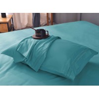 the Season Essentials Wrinkle Free Sheet Sets with Deep Pockets & Stain Resistant, 1800 Thread Count Bamboo Based
