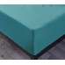  Wrinkle Free Sheet Sets with Deep Pockets & Stain Resistant, 1800 Thread Count Bamboo Based, Teal, Twin XL