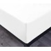  Wrinkle Free Sheet Sets with Deep Pockets & Stain Resistant, 1800 Thread Count Bamboo Based, White, California King