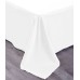  Wrinkle Free Sheet Sets with Deep Pockets & Stain Resistant, 1800 Thread Count Bamboo Based, White, California King