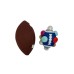 Football Bumpy Ball for Baby Boys & Girls - Newborn to 36 Months Sensory Football Toy - Infant Rattle Football Ball, Blue