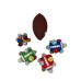  Football Bumpy Ball for Baby Boys & Girls - Newborn to 36 Months Sensory Football Toy - Infant Rattle Football Ball, Green
