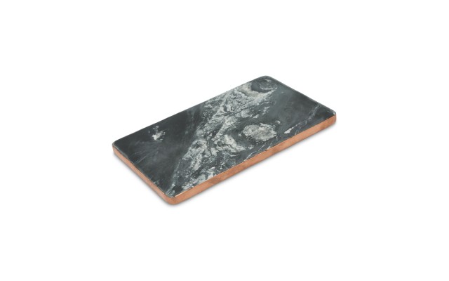  Black Marble Board with Copper Finish Edge